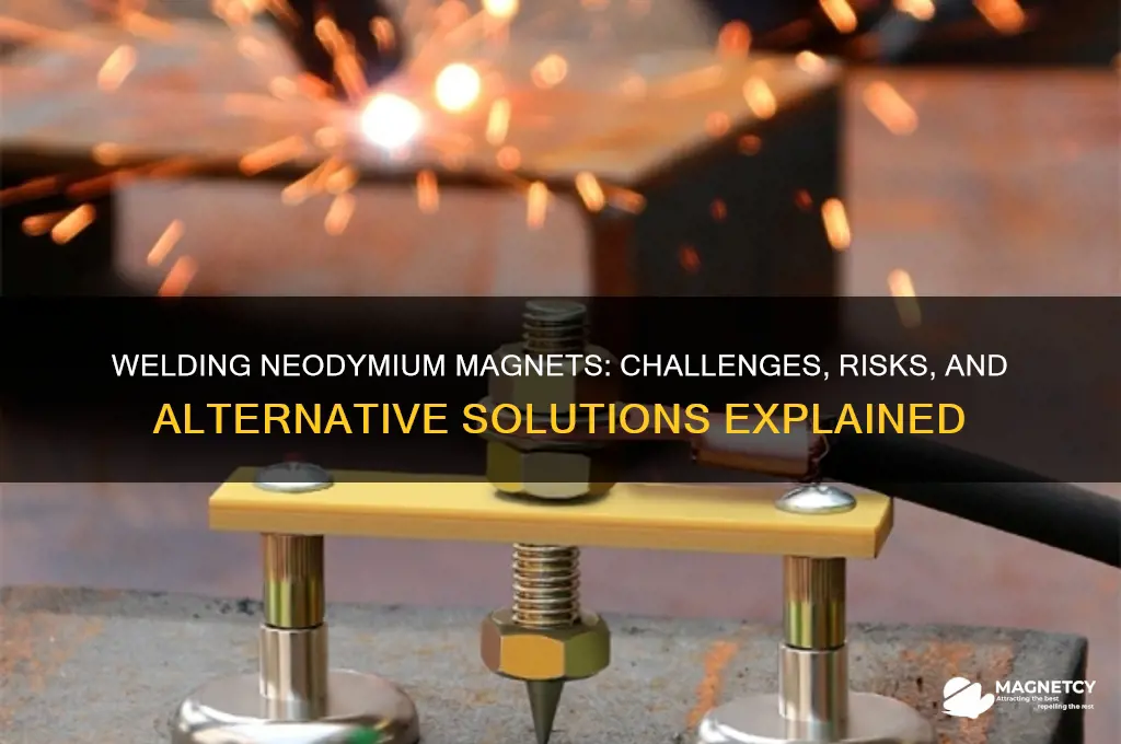 can neodymium magnets be welded