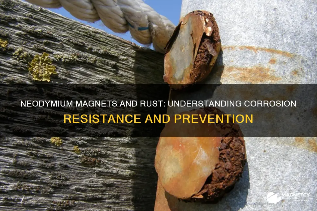 can neodymium magnets rust