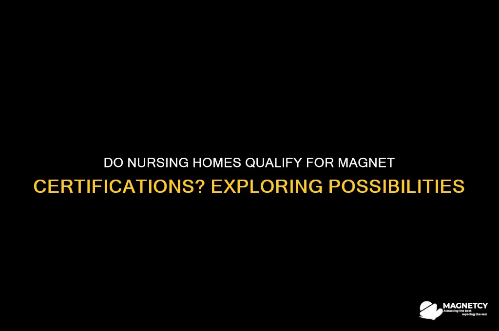 can nursing homes have magnet certifications