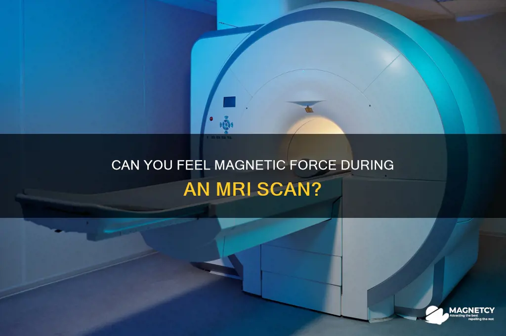 can one feel magnetic force in mri