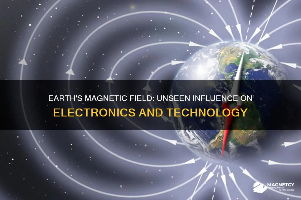 can our magnetic field affect electronics