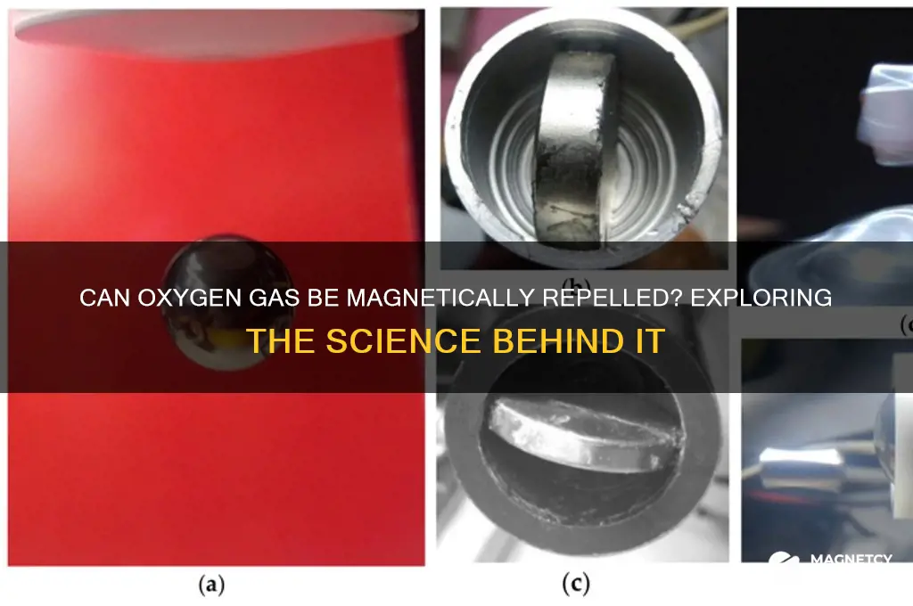 can oxygen gas be magnetically repelled