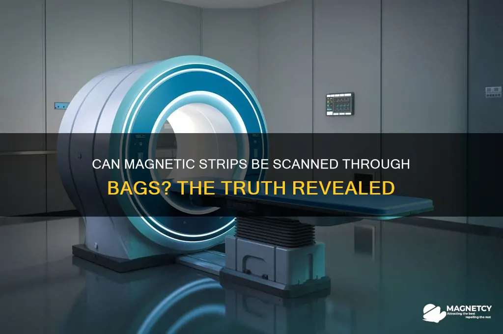 can people scan magnetic strip through bag