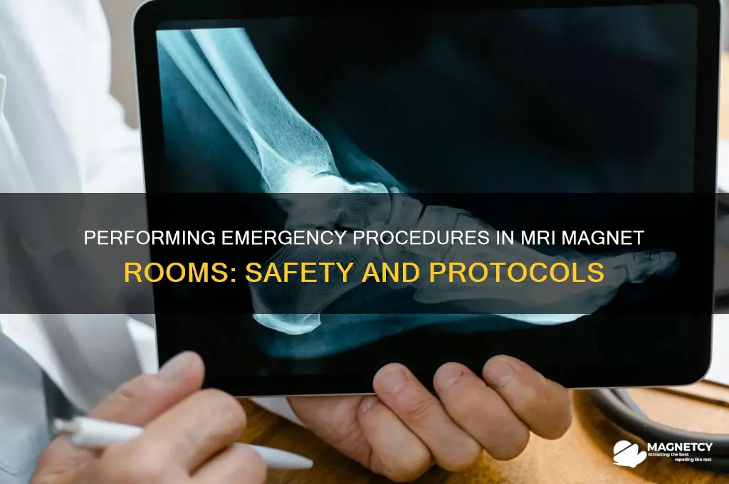 can perform emergency procedure in magnet room mri