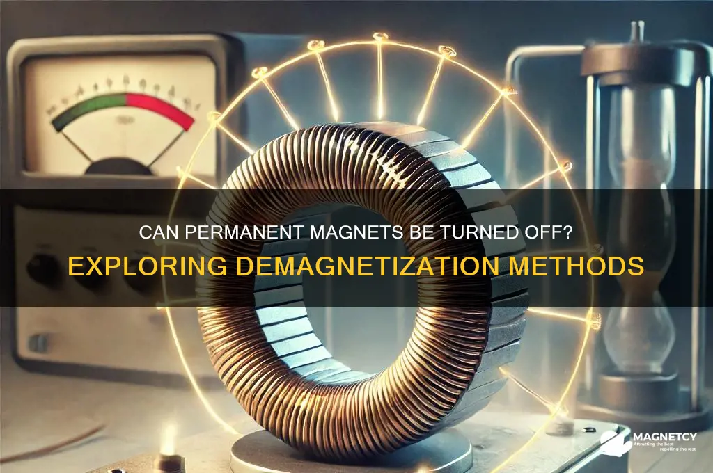 can permanent magnets be turned off