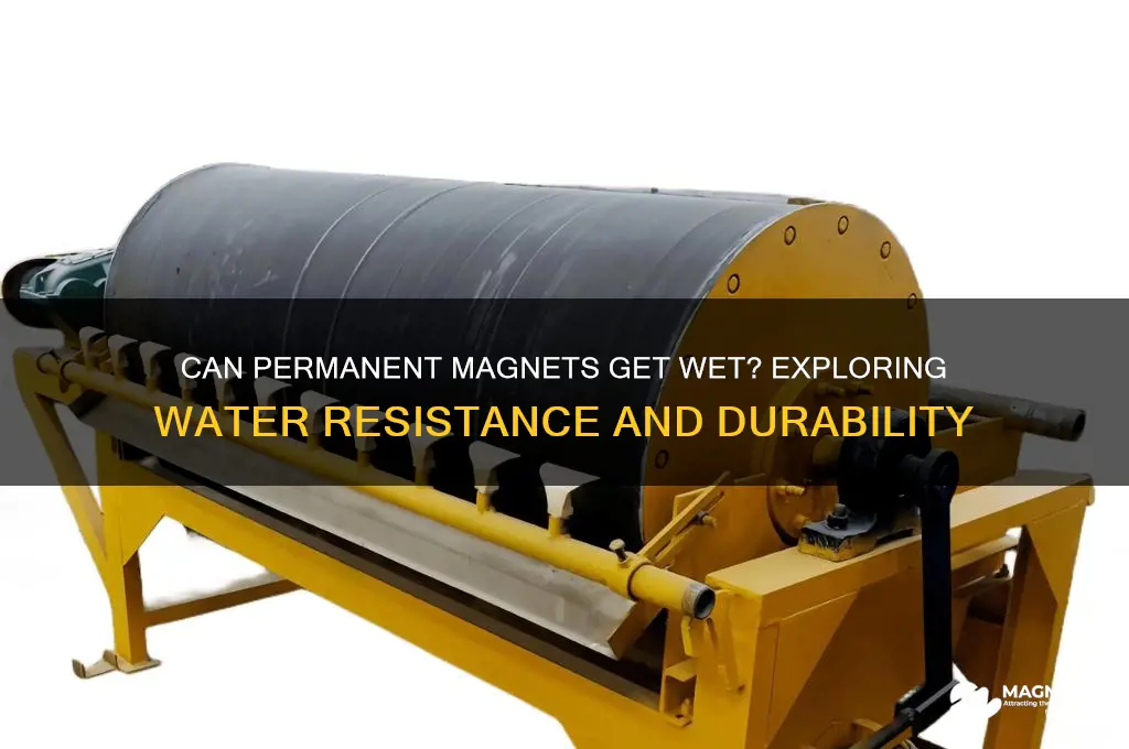 can permanent magnets get wet