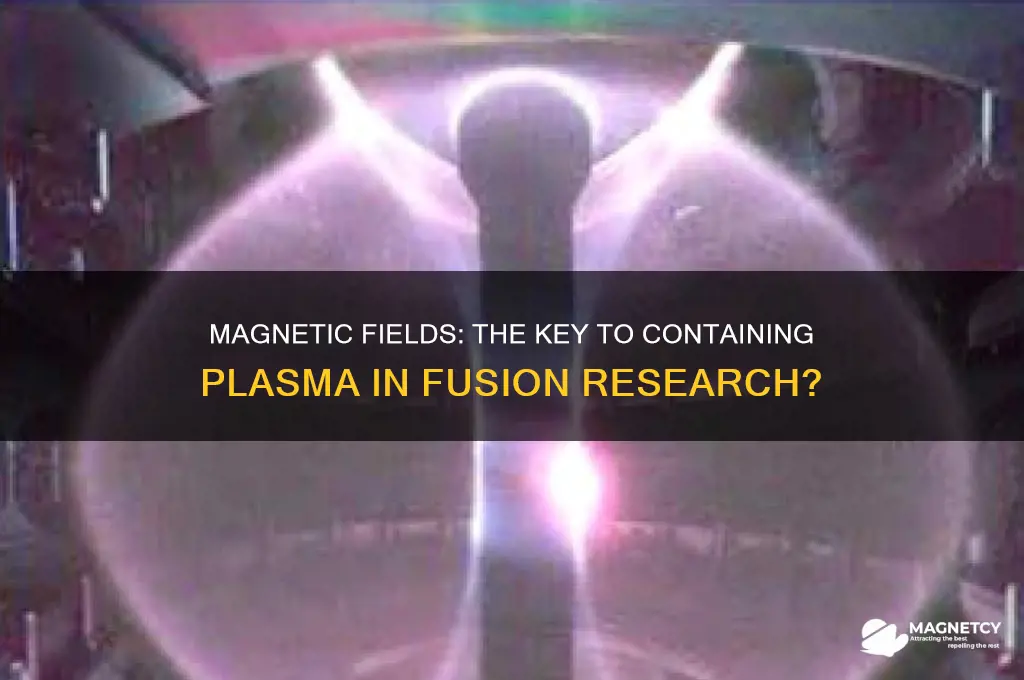 can plasma be contaned in magnetic feilds