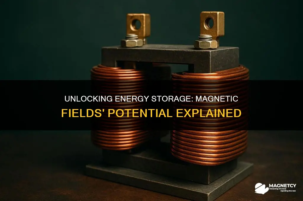 can potential energy be stored in magnetic fields