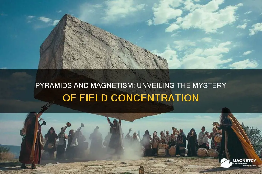 can pyramids concentrate magnetic field