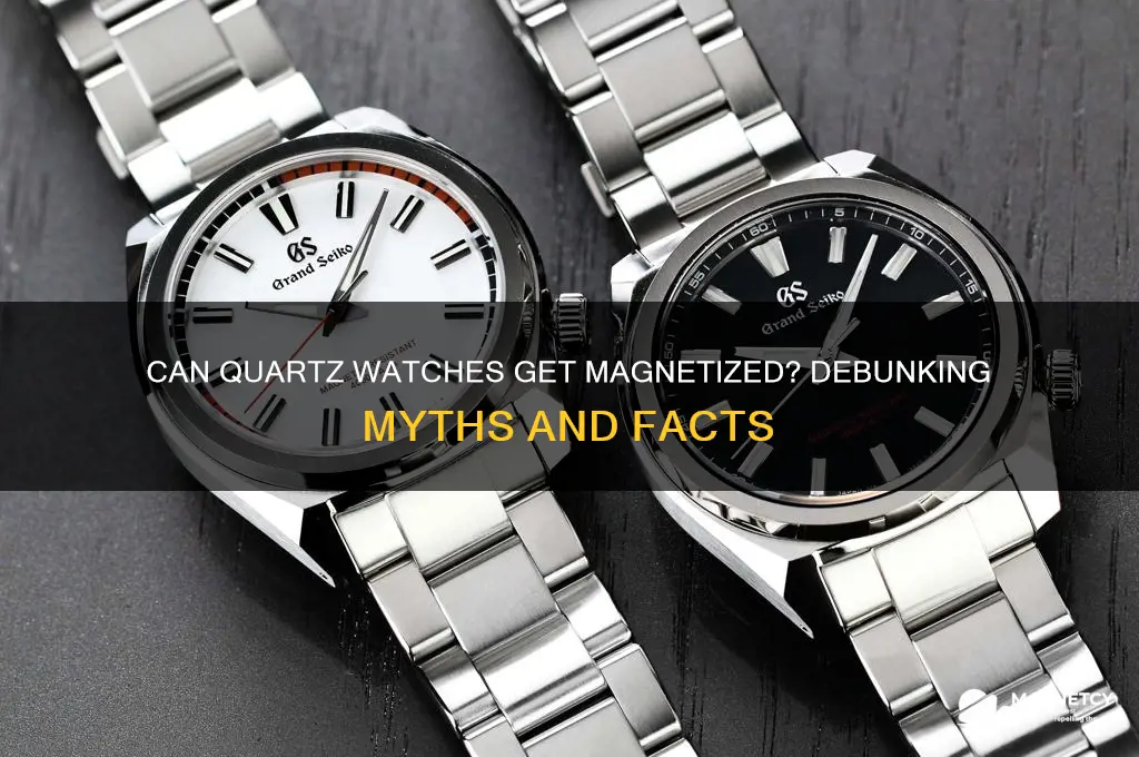 can quartz watches get magnetized