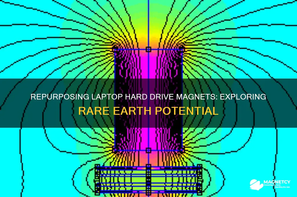 can rare earth magnets be used from laptop harddrives