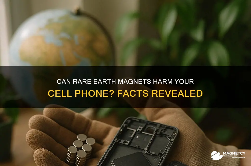 can rare earth magnets damage a cell phone