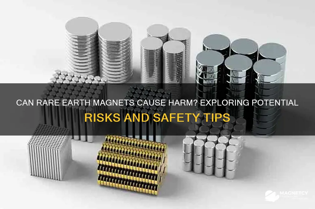 can rare earth magnets hurt you