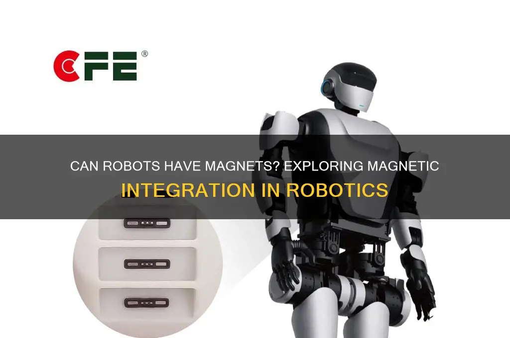 can robobts have magnets
