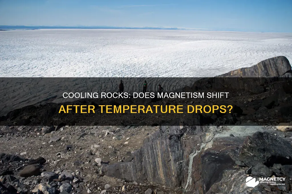 can rocks magnetism change once cooled