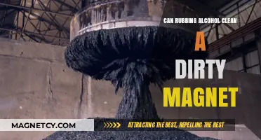 Can Rubbing Alcohol Effectively Clean a Dirty Magnet? Find Out Here