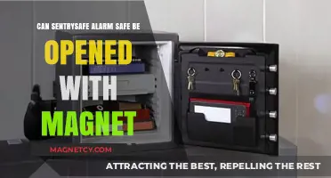Can a SentrySafe Alarm Safe Be Opened with a Magnet?