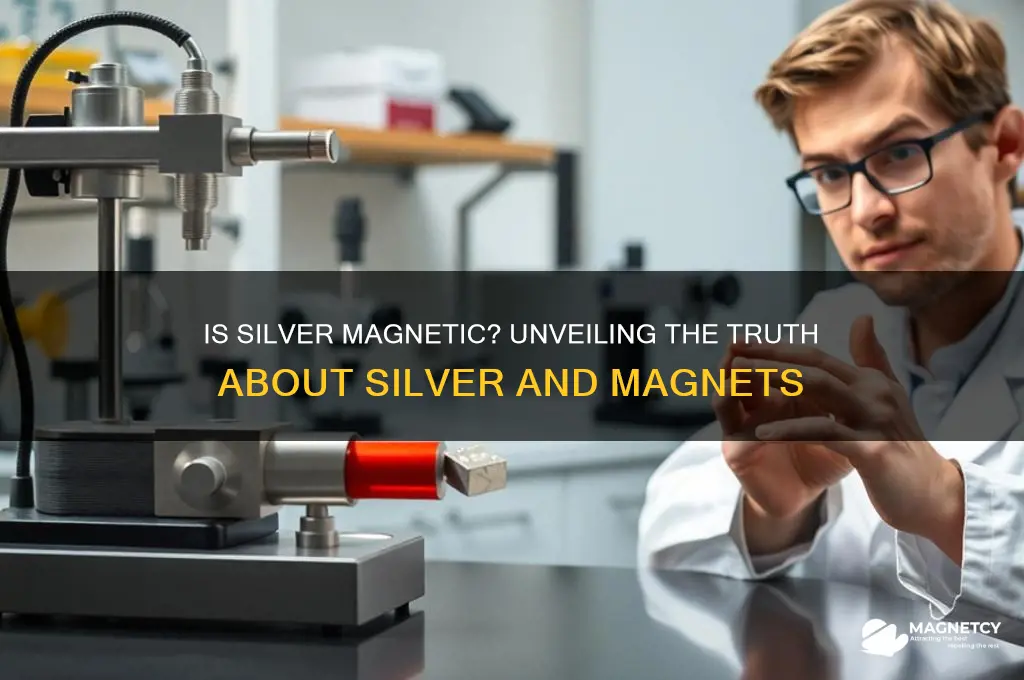 can silver be attracted to a magnet