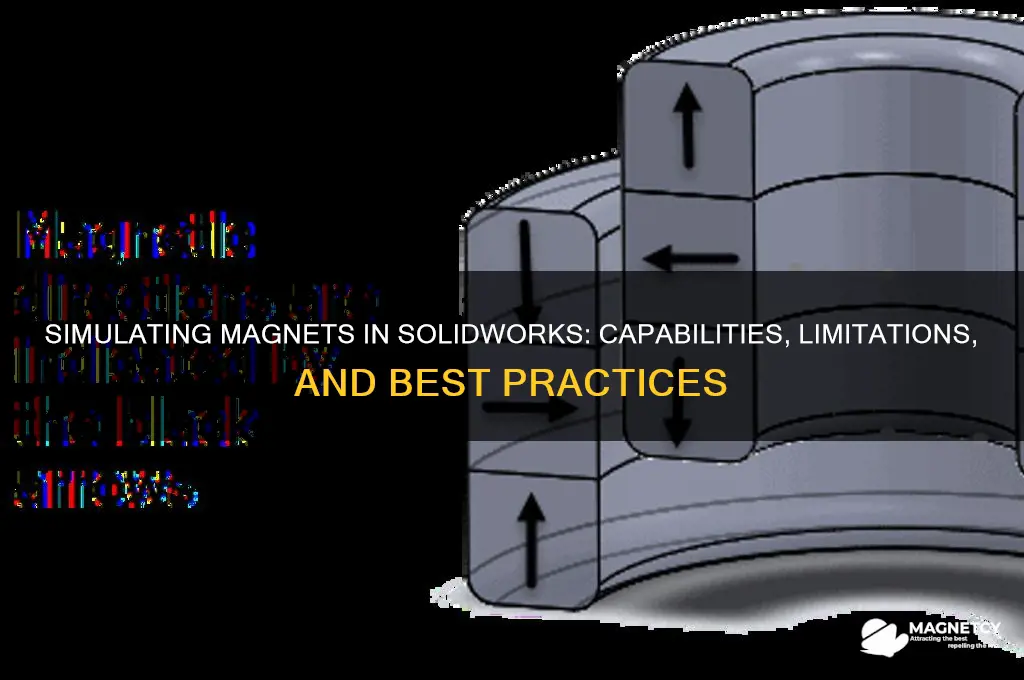 can solidworks simulate magnets