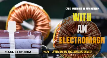 Magnetizing Materials: Can Electromagnets Induce Permanent Magnetism?