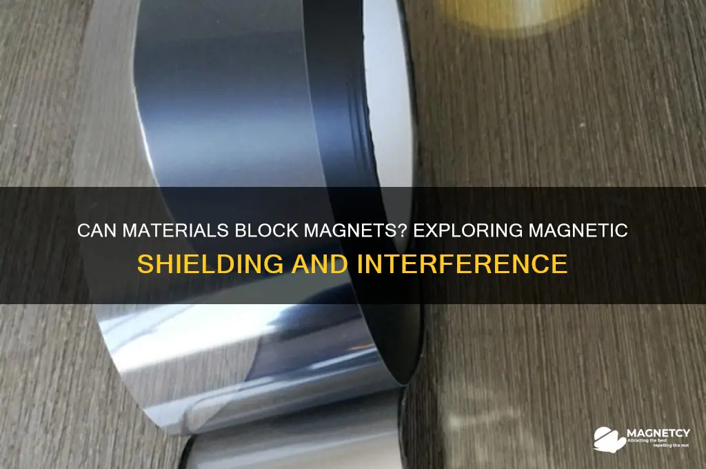 can something block magnets