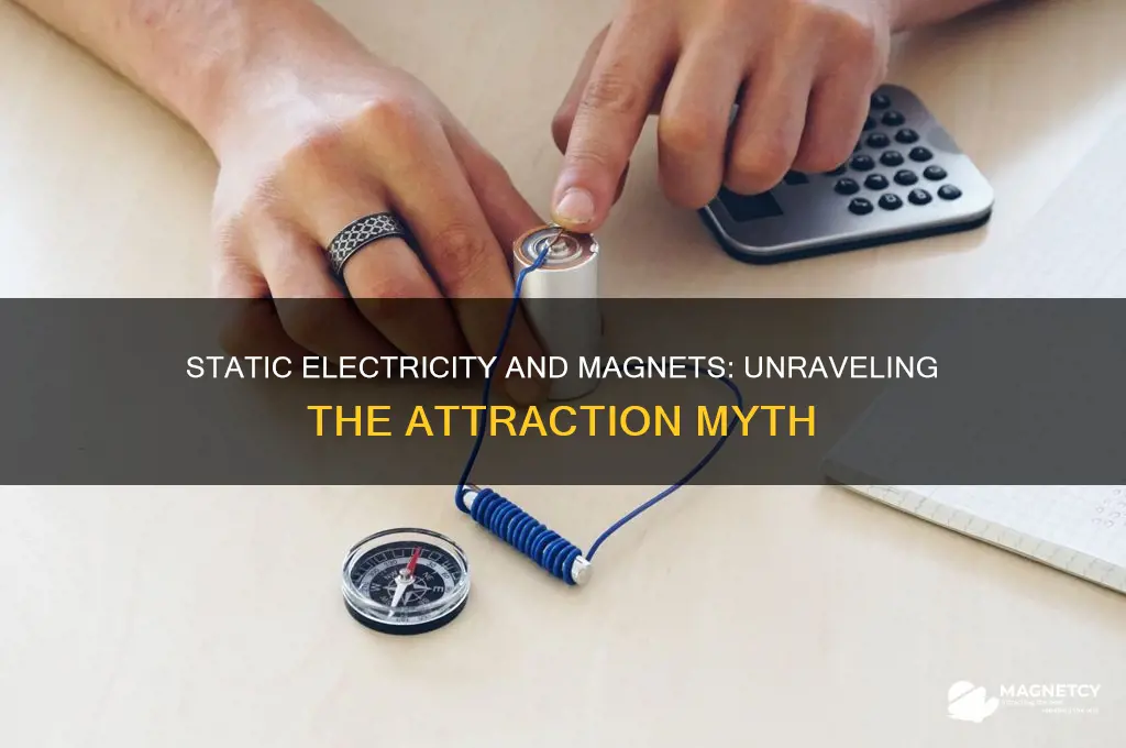 can static electricity attract magnets