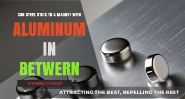 Can Steel Stick to Magnets with Aluminum in Between?