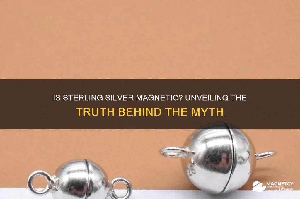 can sterling silver be magnetic