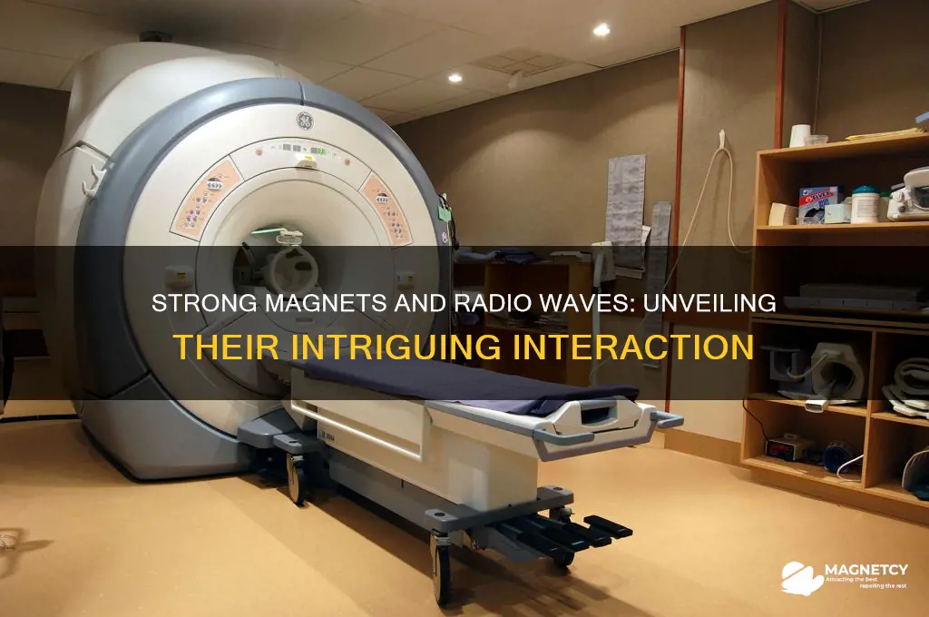 can strong magnets and radio waves