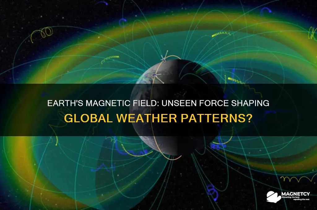 can the earths magnetic field effect weqather