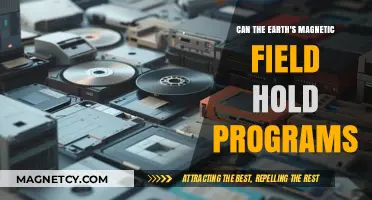 Can Earth's Magnetic Field Store Digital Programs? Exploring the Possibility