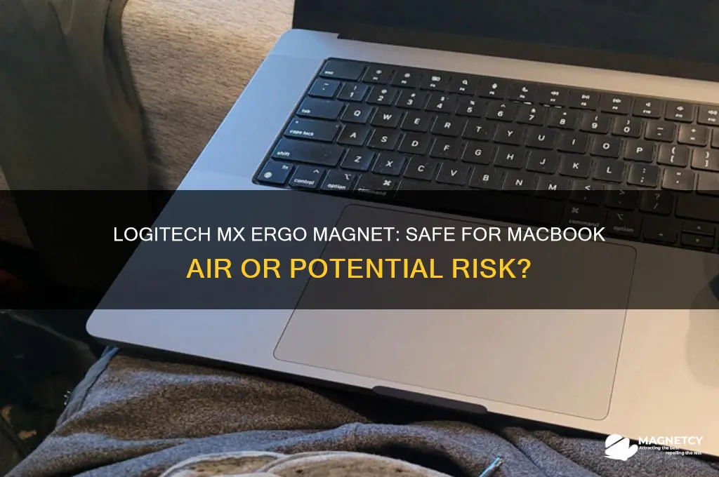 can the logitech mx ergo magnet damage my macbook air