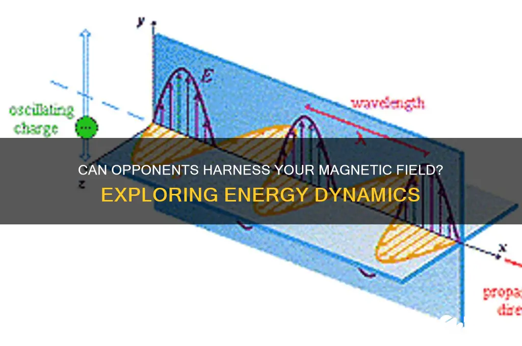 can the opponent use my magnetic field