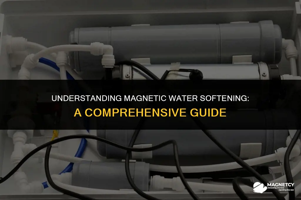 can the process of magnetic water softening be explained