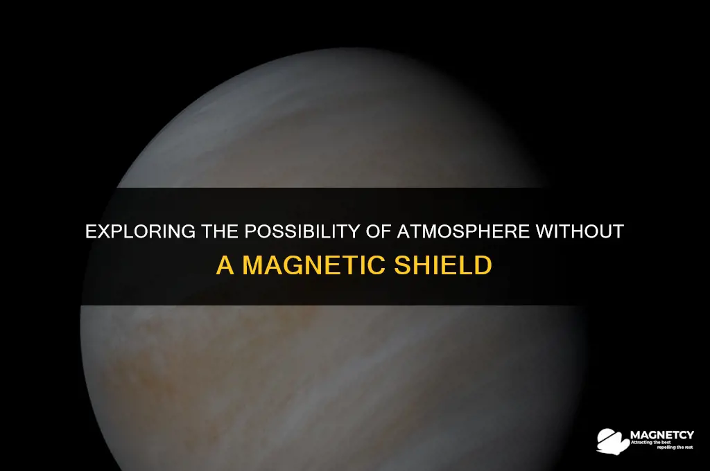 can there be an atmosphere without a magnetic field
