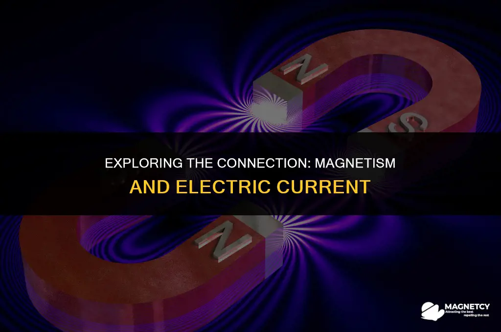 can there be current with a magnet
