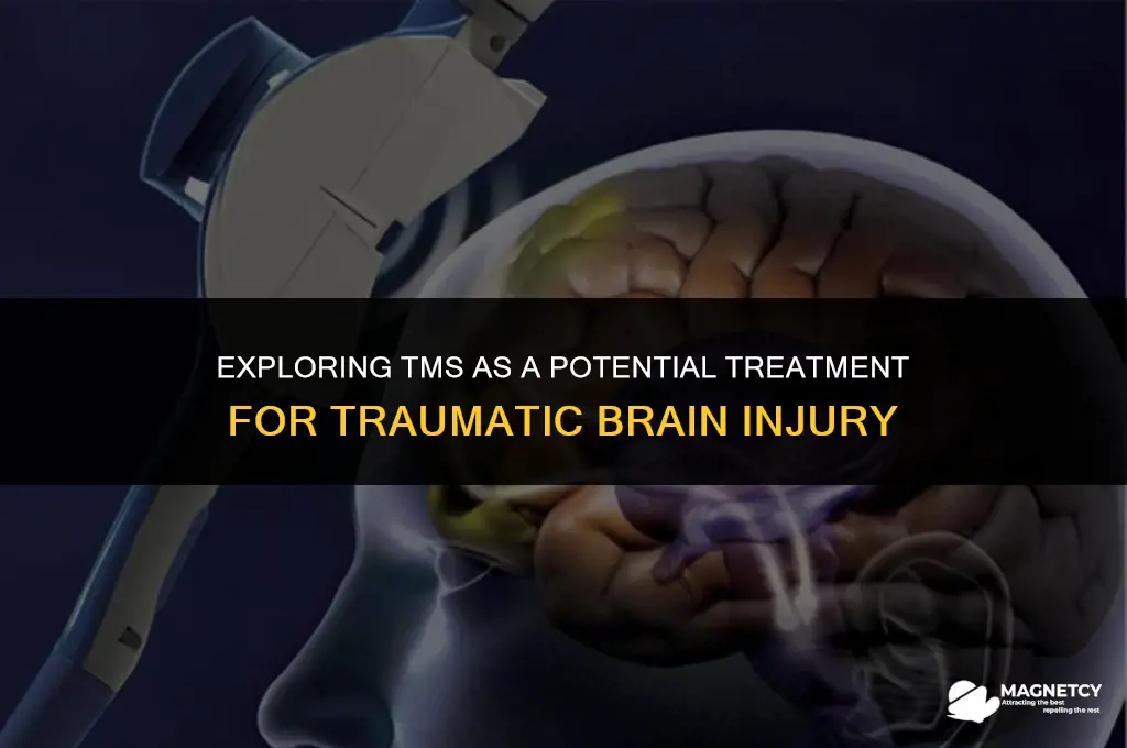 can transcranial magnetic stimulation help traumatic brain injury