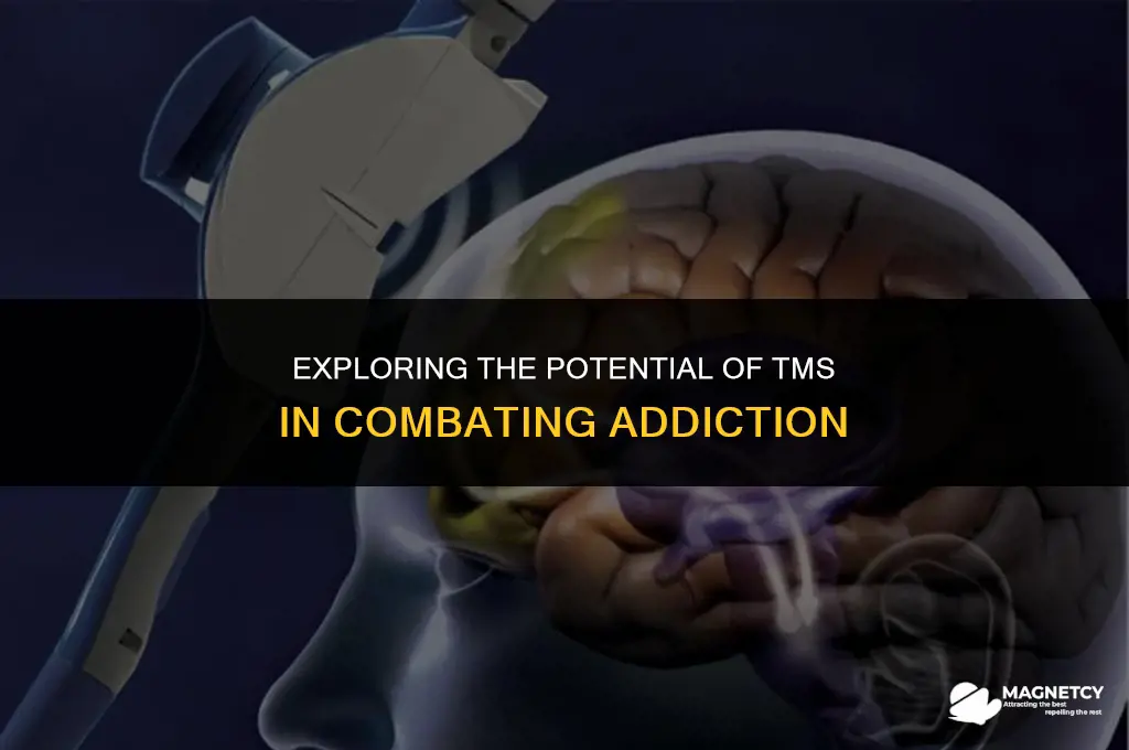 can transcranial magnetic stimulation work for addiction