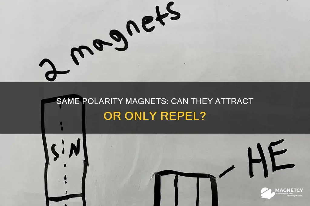 can two magnets of the same polarity attract
