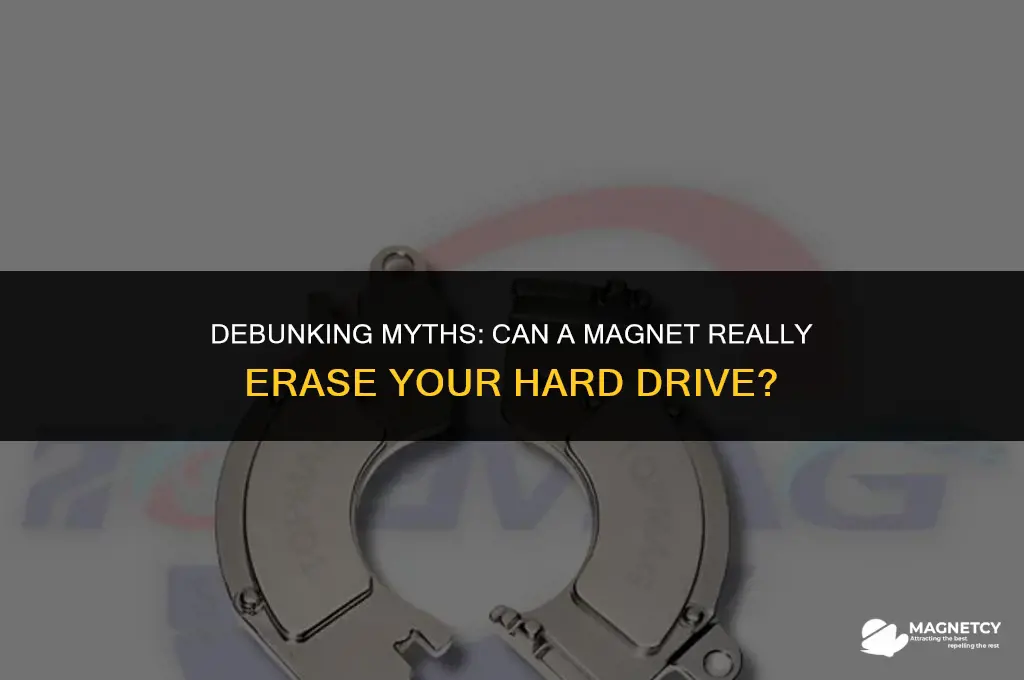 can u erase a hard drive with a magnet