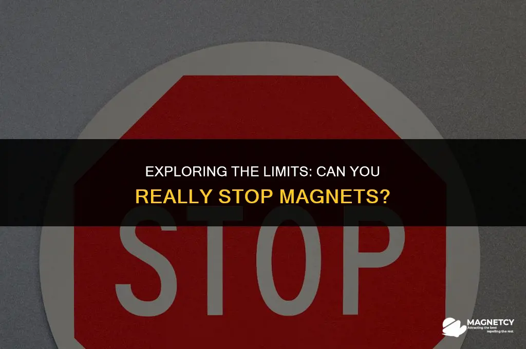 can u stop magnets