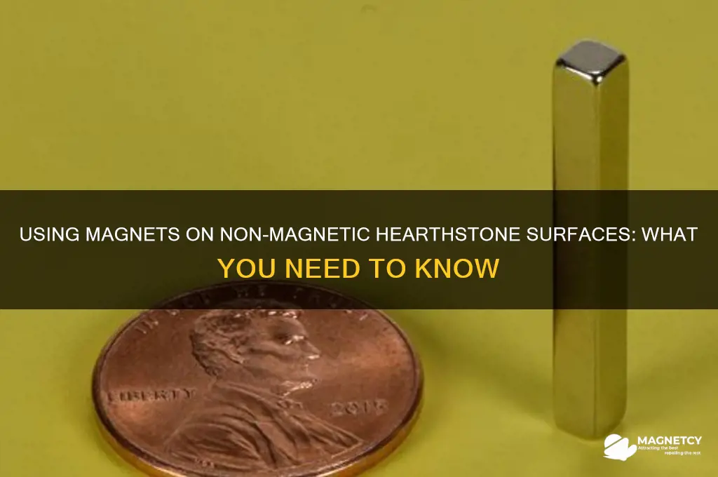can u use magnetic on non magnetic hearthstone