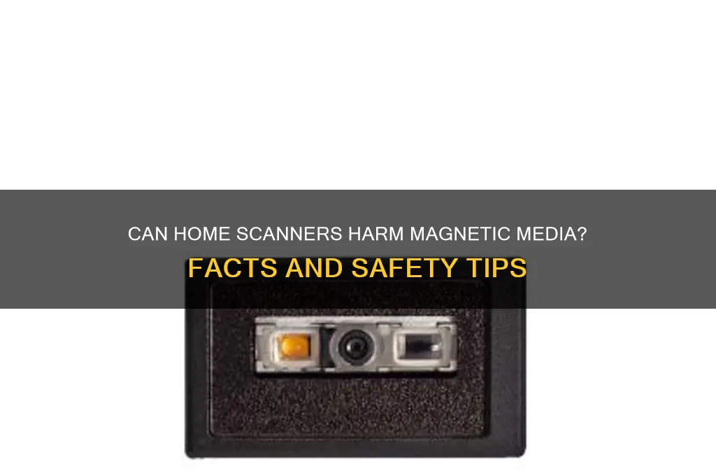can using a home scanner damage magnetic media