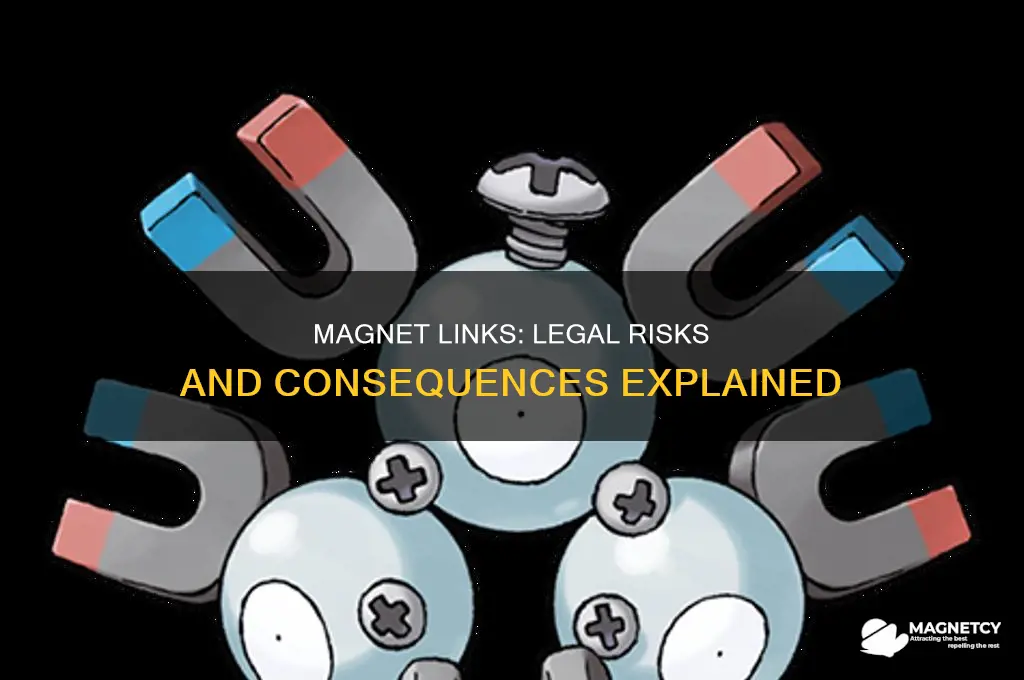 can using magnet links get you in trouble