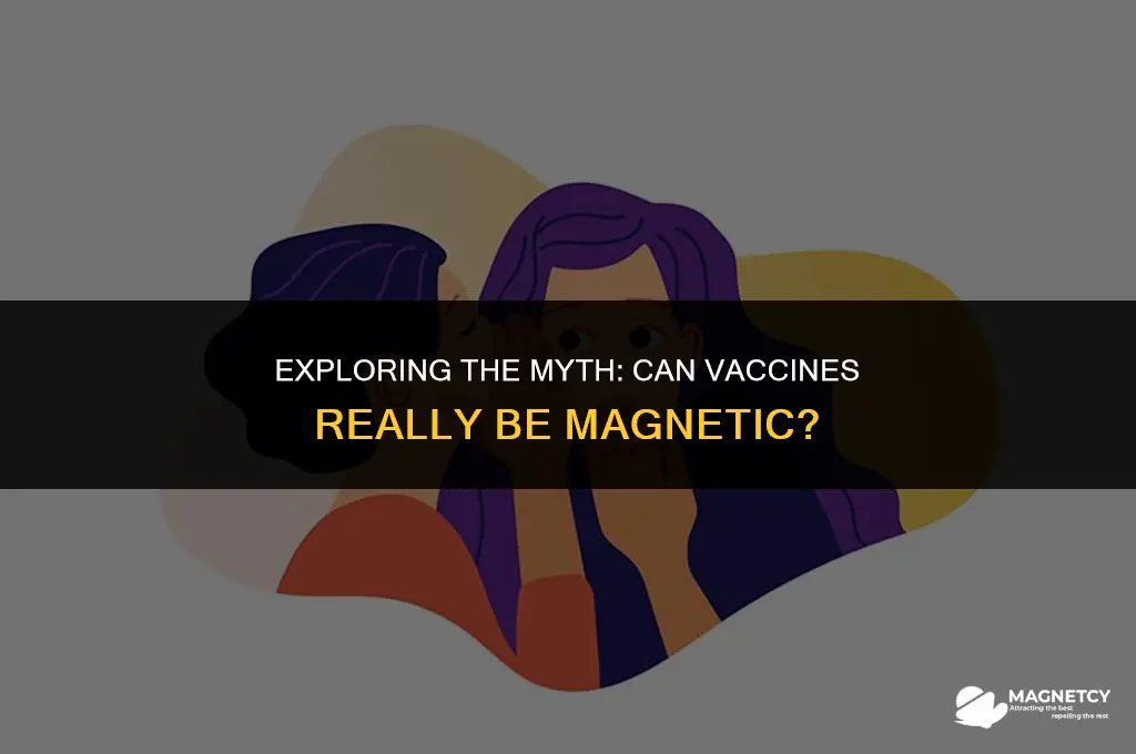 can vaccines be magnetic