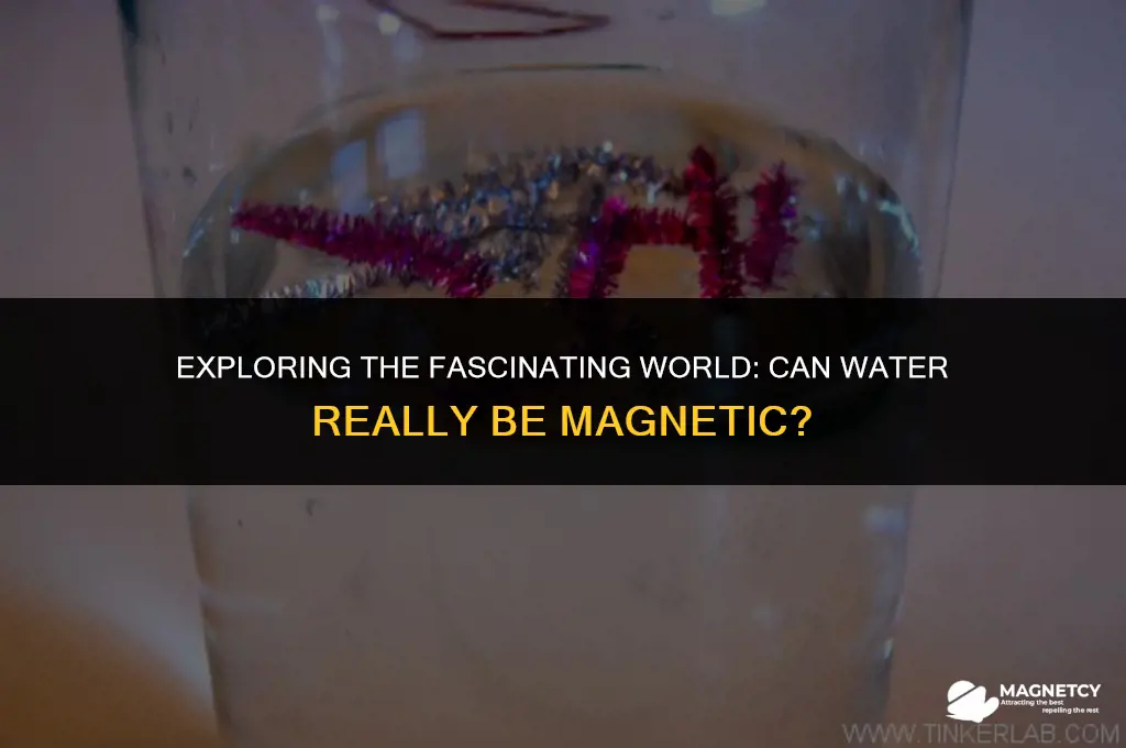 can water be magnetic