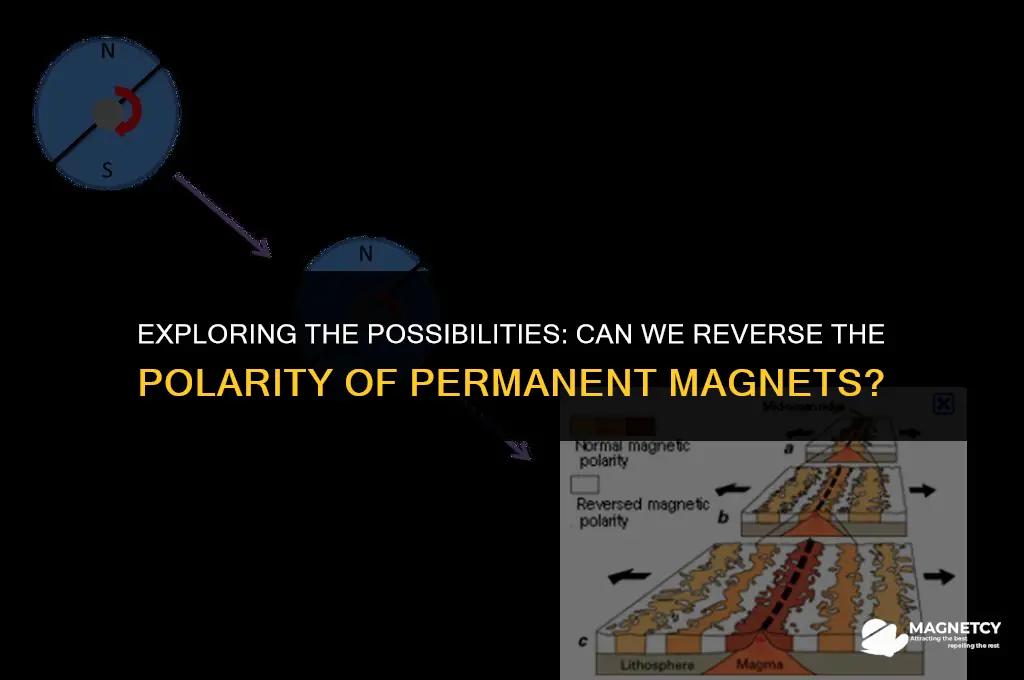 can we change the polarity of permanent magnet