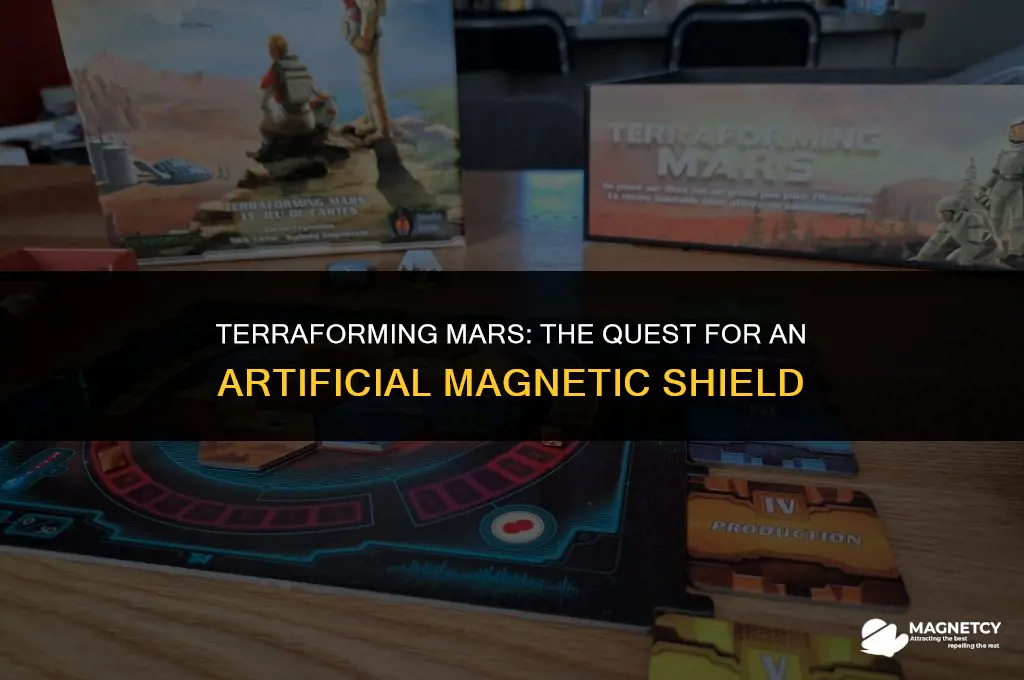 can we create an artificial magnetic field for mars
