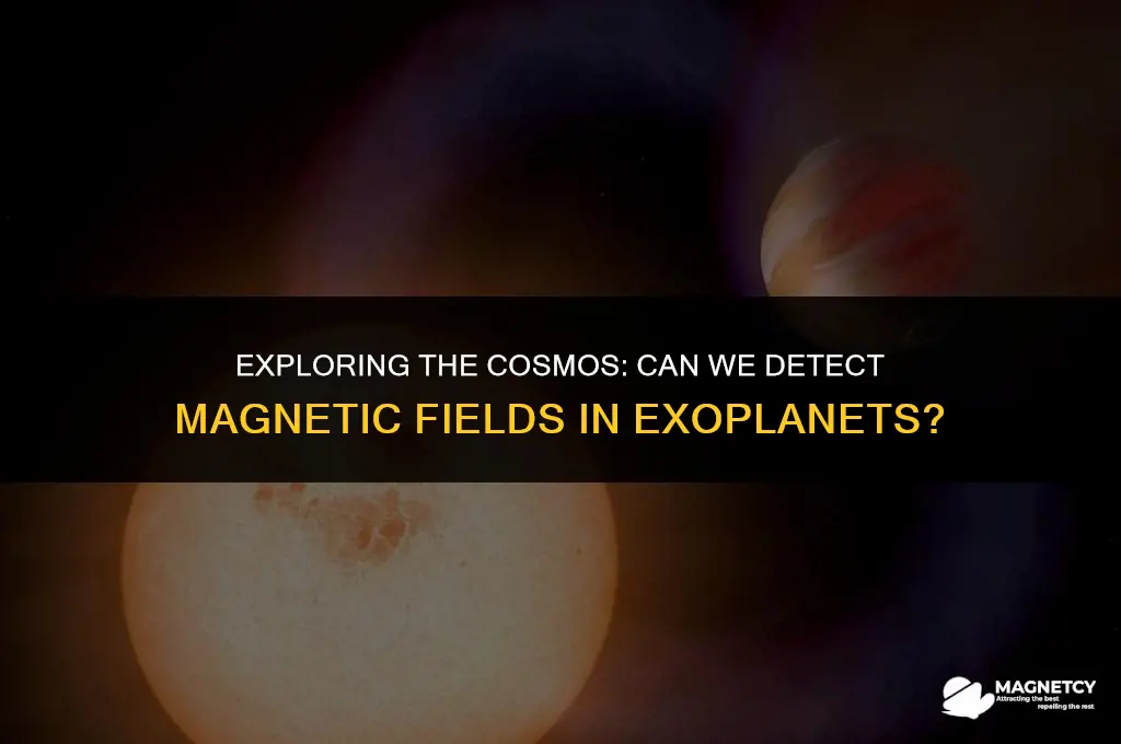 can we detect magnetic fields in exoplanets