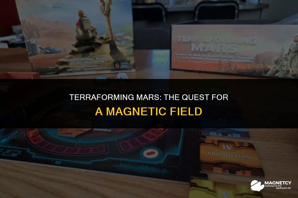 can we give mars a magnetic feild